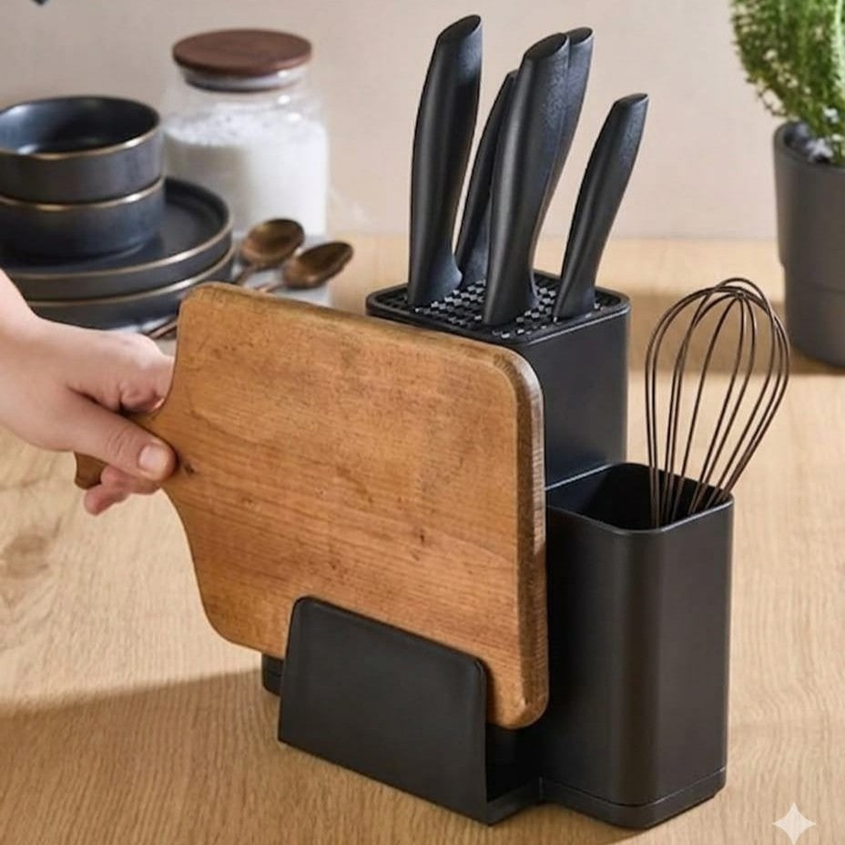 Cutlery Stand with Knife Holder
